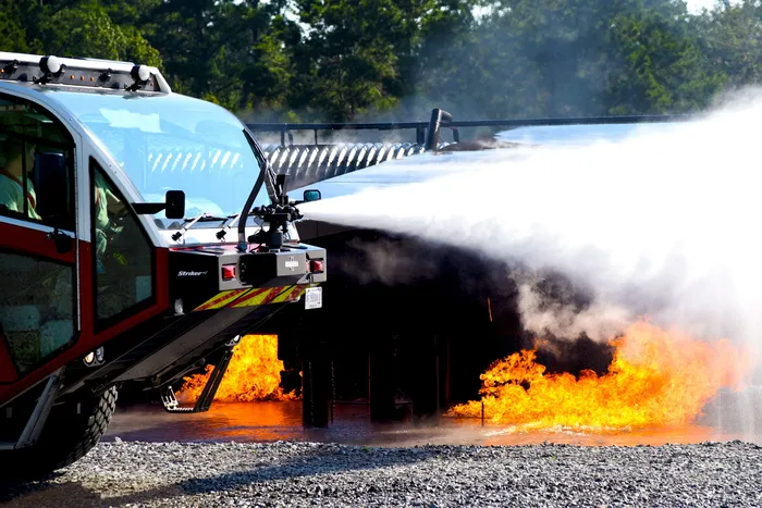 消防车，应急，消防，卡车，引擎，车辆，救援，红色