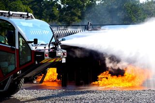 消防车，应急，消防，卡车，引擎，车辆，救援，红色