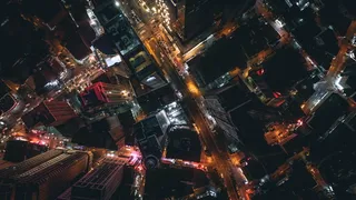 建筑，建筑，街道艺术，平面，红灯，城市，城市景观，灯光