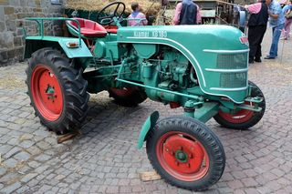 拖拉机，旧的，拖拉机，历史上的，旧的，农业，工作机器，landtechnik