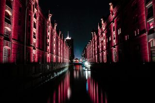 汉堡，斯佩克施塔特，德国，仓库，船队，建筑，砖，熟料