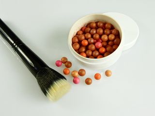 化妆品，化妆品，schmink刷子，化妆品，美容，颜色，刷子，烫金珍珠