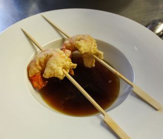 汤，开胃菜，虾，肉汤，吃，食物，美味，虾