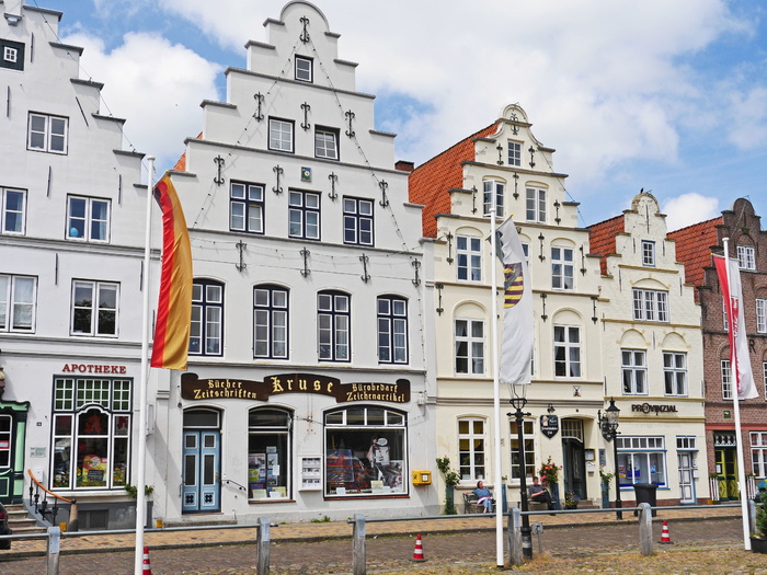 friedrichstadt，联排别墅，市场，stadtmitte，村庄中心，中心，艺术，墙锚