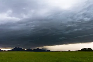 积雨云、风暴狩猎、气象学、雷雨、风暴、怪物、阿尔卑斯山边缘、山脉