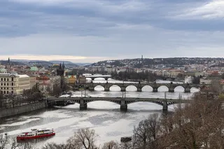 布拉格，河流，捷克*，桥梁，建筑，已建结构，桥梁，连接