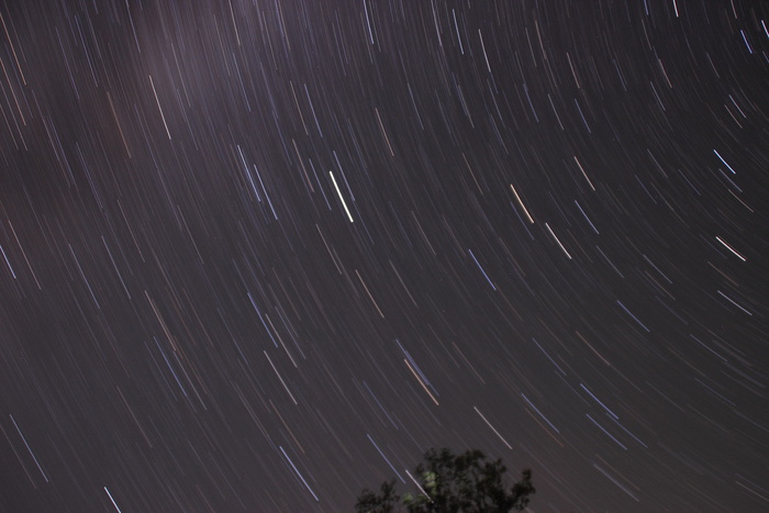 天文学，太空，恒星-太空，恒星轨迹，夜晚，长曝光，天空，自然之美