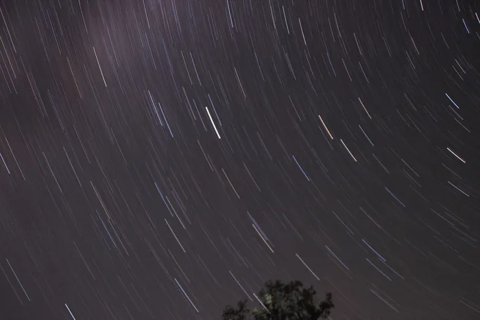 天文学，太空，恒星-太空，恒星轨迹，夜晚，长曝光，天空，自然之美