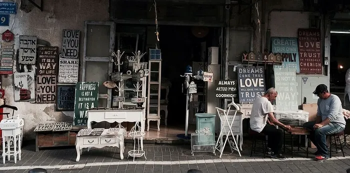 商店、商店、市场、标志、标牌、人员、零售、购物