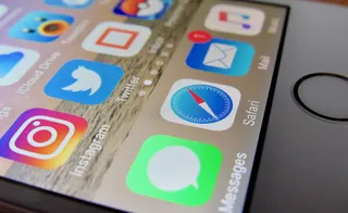 iphone、macro、display、safari、mail、twitter、特写、无人