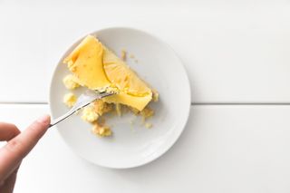 叉子和黄油，吃，吃，蛋糕，奶酪，奶酪蛋糕，烘焙，面包店