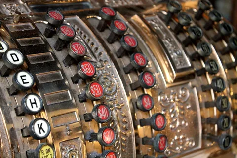 现金、结账、付款、出纳、收银机、收银机、购物、追溯