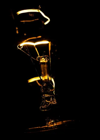 印度, 勒克瑙, 灯泡, 光, 黑暗, 照亮, 照明设备