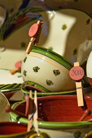 陶瓷，陶艺家，碗，民间，图案，民间图案，匈牙利语，样本