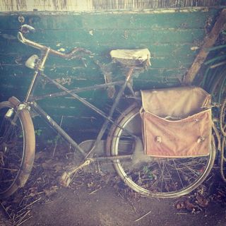 荷兰，epe，旧自行车，农舍，遗忘，自行车，废弃，过时