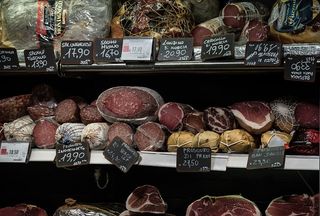 意大利、罗马、eat、lonzino、意大利香肠、意大利火腿、美食家、价格