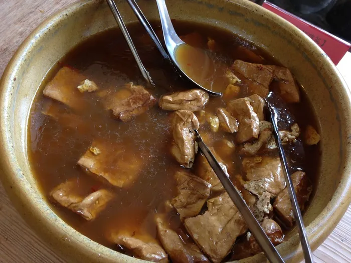 客家人，卤素豆腐，传统豆腐，食品和饮料，食品，厨房用具，餐具，勺子