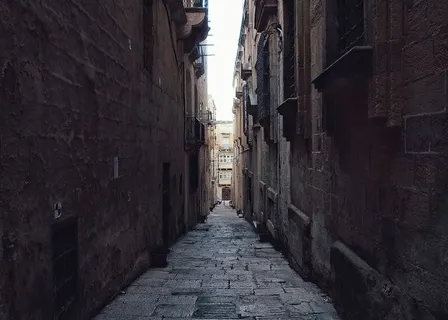 马耳他，瓦莱塔，黑暗，建筑，历史，神秘，空旷，胡同