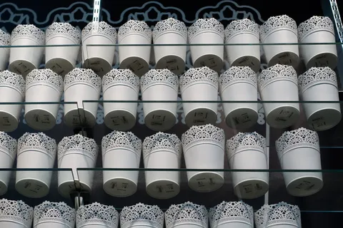 采购，花盆，货架，白色，展示，玻璃，玻璃货架，商品展示