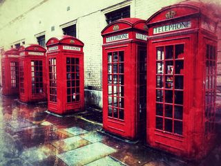 伦敦，考文特花园，英国，创意，红色，剧院区，背景，屏保