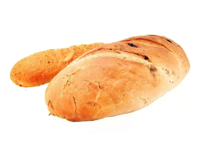 面包，面包，白色，隔离，物体，面包房，烘焙，食品