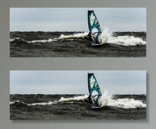 波兰、格丁尼亚或łowo、帆板、波浪、飞溅、海洋、波罗的海