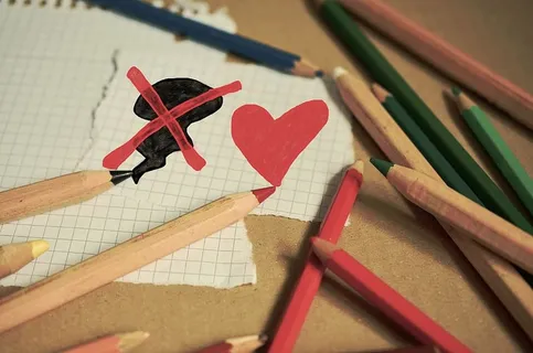 各色，彩色铅笔，彩色铅笔，彩色铅笔，油漆，情绪，麻烦，烦恼