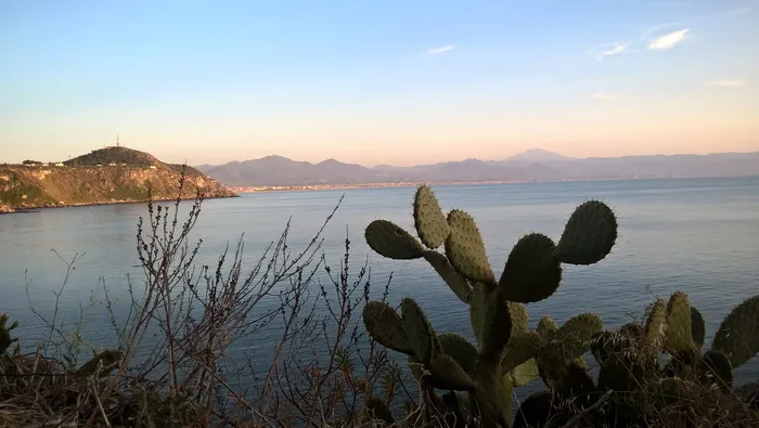 boss，milazzo，西西里岛，天空，水，自然之美，山，风景-自然