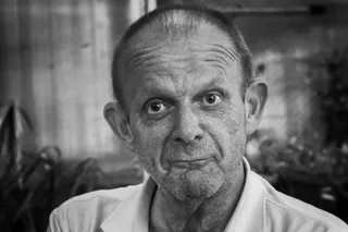 造人的脸，人，肖像，黑白，脸，亲密，人，人