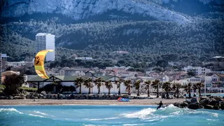 伞帆、水上运动、海上、海边、海浪、波涛汹涌、降落伞