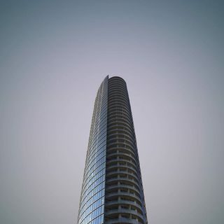 摩天大楼、建筑、建筑、塔楼、现代、低角度视图、已建结构、建筑外部