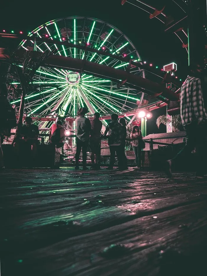 美国，加州圣莫尼卡，码头，圣莫尼卡码头，心情，氛围，景观