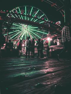 美国，加州圣莫尼卡，码头，圣莫尼卡码头，心情，氛围，景观