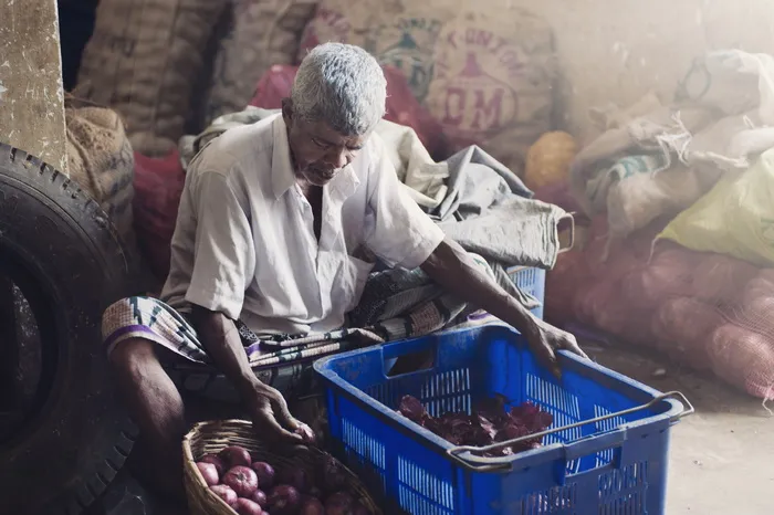 斯里兰卡，hikkaduwa，单人，零售，男性，真人，市场，成人