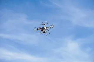 无人机，dji，幻影，四旋翼机，直升机，田地，农业，小鹿