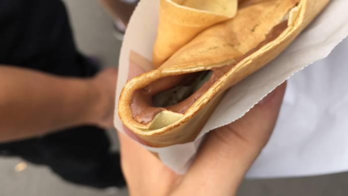 法国, 巴黎, 皇宫, 花生酱, 食品, 可丽饼, 巧克力, 散景