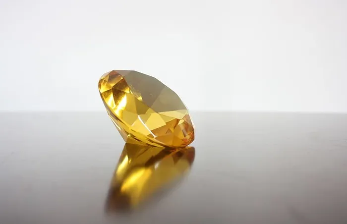 黄色宝石，黄玉，宝石，钻石，石头，黄色，水晶，宝石