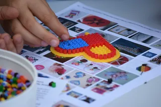 心，宜家，游戏，儿童，pyssla，颜色，乐趣，儿童游戏