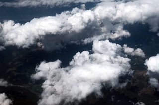 云航空摄影，天空，云，自然，天气，户外，积云，意大利