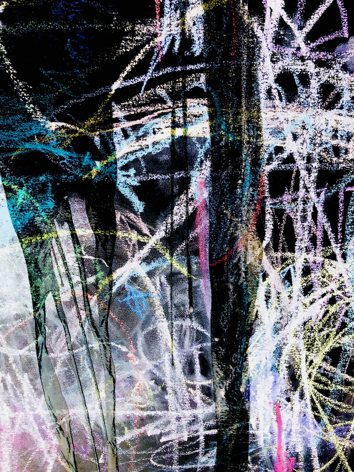 油漆，黑色，彩色，粉色，黄色，蓝色，绿色，彩虹