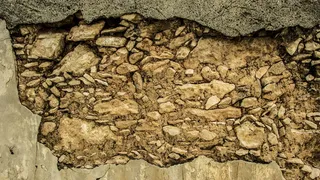 墙体、破坏、损坏、风化、土坯、塞浦路斯、木棉、纹理