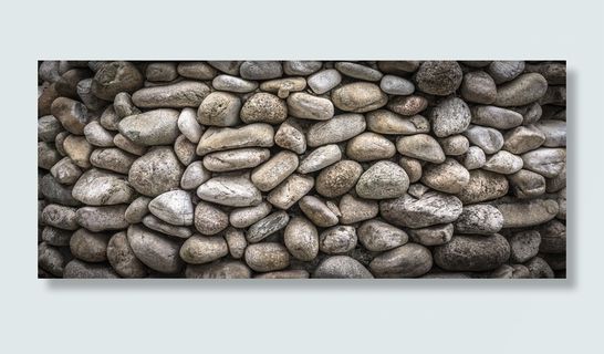 堆，灰色，石头，石头，墙，水坝，石头墙，纹理