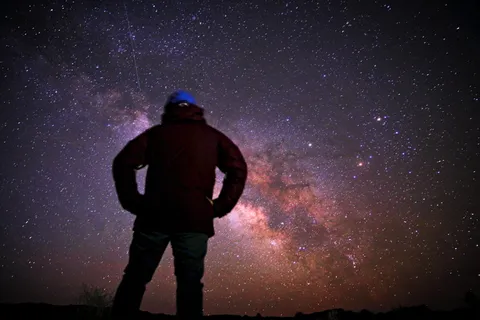 人,人,黑暗,夜晚,银河系,剪影,天体摄影,摄影 人,人,黑暗,夜晚,银河系,剪影,天体摄影,摄影