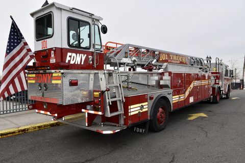 消防车，美国，巨型，消防车，美国，运输，陆上车辆，运输方式