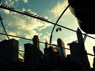 灰色混凝土建筑