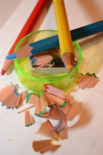 彩色铅笔, 学校, 锐化, 室内, 高角度视图, 没有人, 特写, 工作室拍摄 彩色铅笔, 学校, 锐化, 室内, 高角度视图, 没有人, 特写, 工作室拍摄