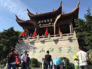 武汉，风景，黄鹤楼，建筑，人群，建筑结构，天，真人