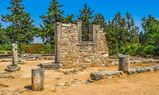 塞浦路斯, 阿波罗 hylates, 圣所, 古代, 希腊语, 历史, 地中海, 架构