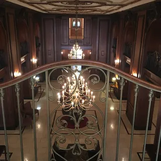 美国，查塔努加，雷德之家酒店，酒店大堂，老南方酒店，班尼斯特，钱达利耶，照明