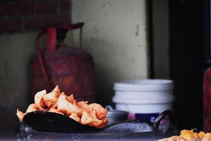 印度，新德里，萨莫萨，不可思议的印度，美食，墙纸，乐趣，美食